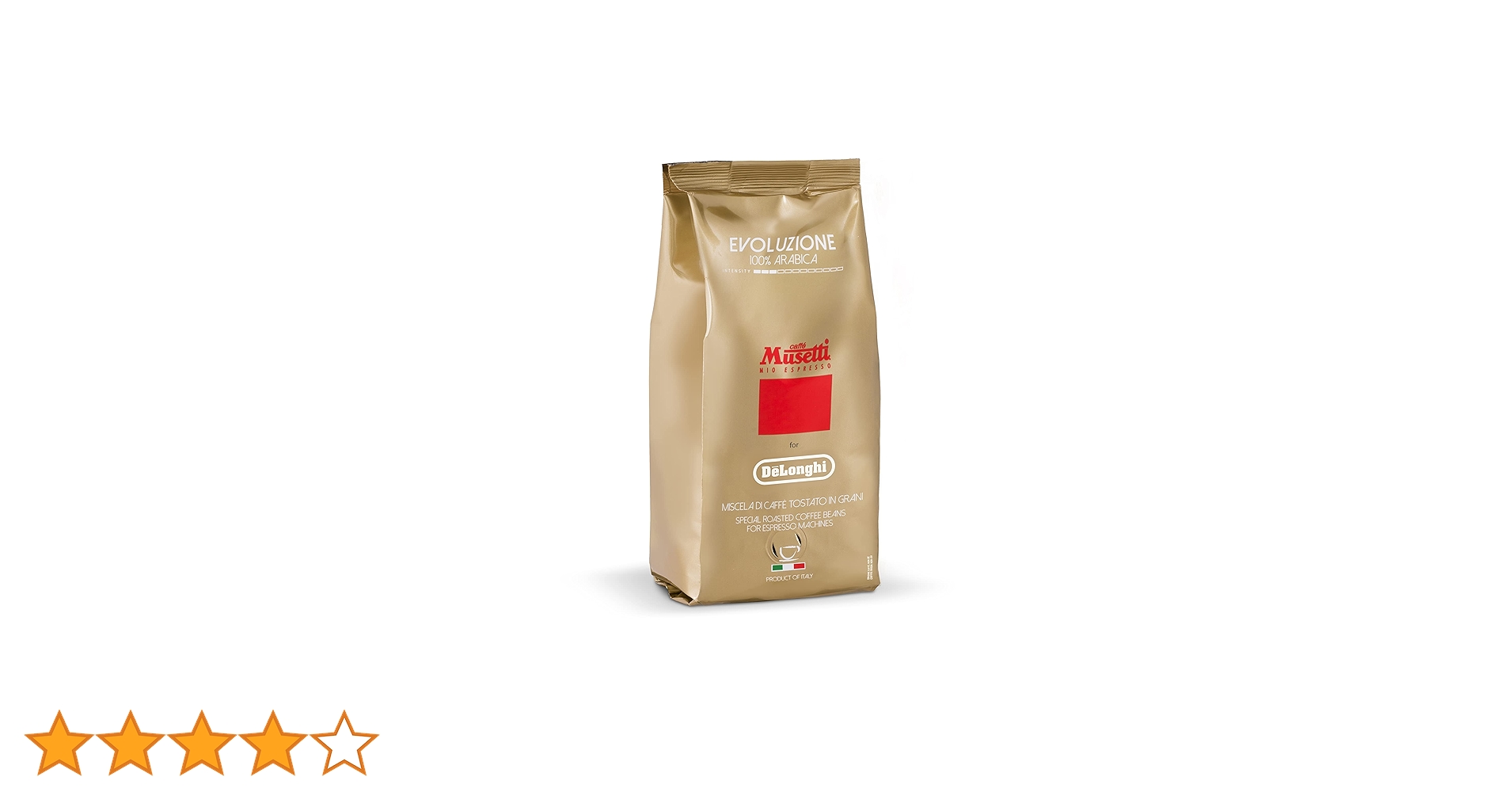 デロンギ　コーヒー豆　Musetti EVOLUZIONE 500g 6袋セット デロンギ コーヒー豆 Musetti EVOLUZIONE 500g 6個セット 【公式